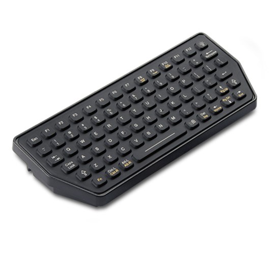 Datalogic 94ACC1374 Keyboard - Cable Connectivity - USB Interface - QWERTY Layout - Black