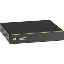 Black Box 4K KVM-over-IP Transmitter - DisplayPort, Single-Head, V-USB 2.0, Audio
