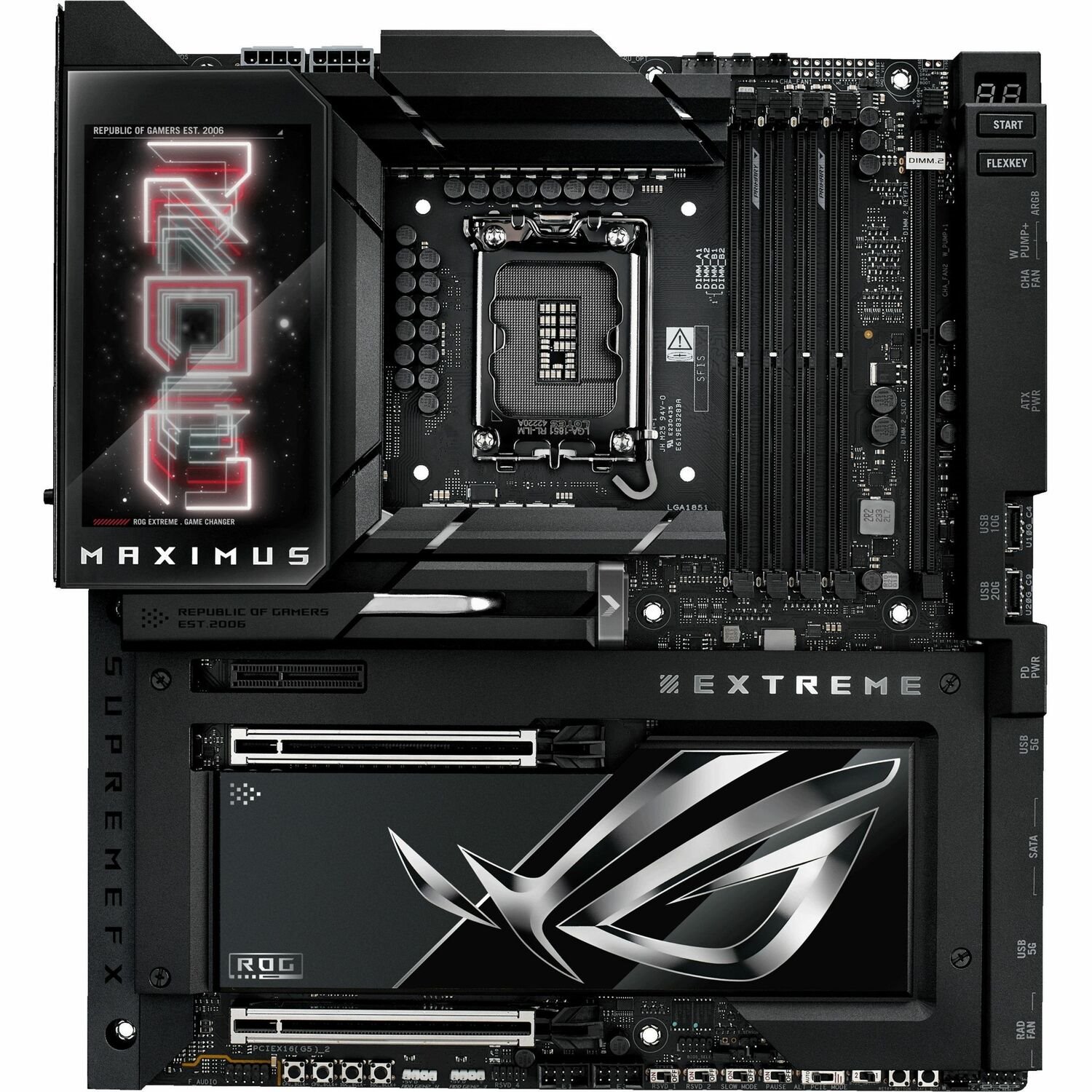 Asus ROG MAXIMUS Z890 EXTREME Gaming Desktop Motherboard - Intel Z890 Chipset