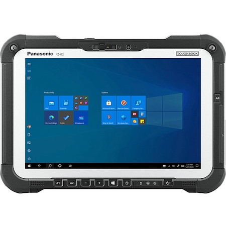 Panasonic TOUGHBOOK FZ-G2AZ00JKM Rugged Tablet - 10.1" WUXGA - 16 GB - 512 GB SSD - Windows 10 Pro 64-bit - Black, White