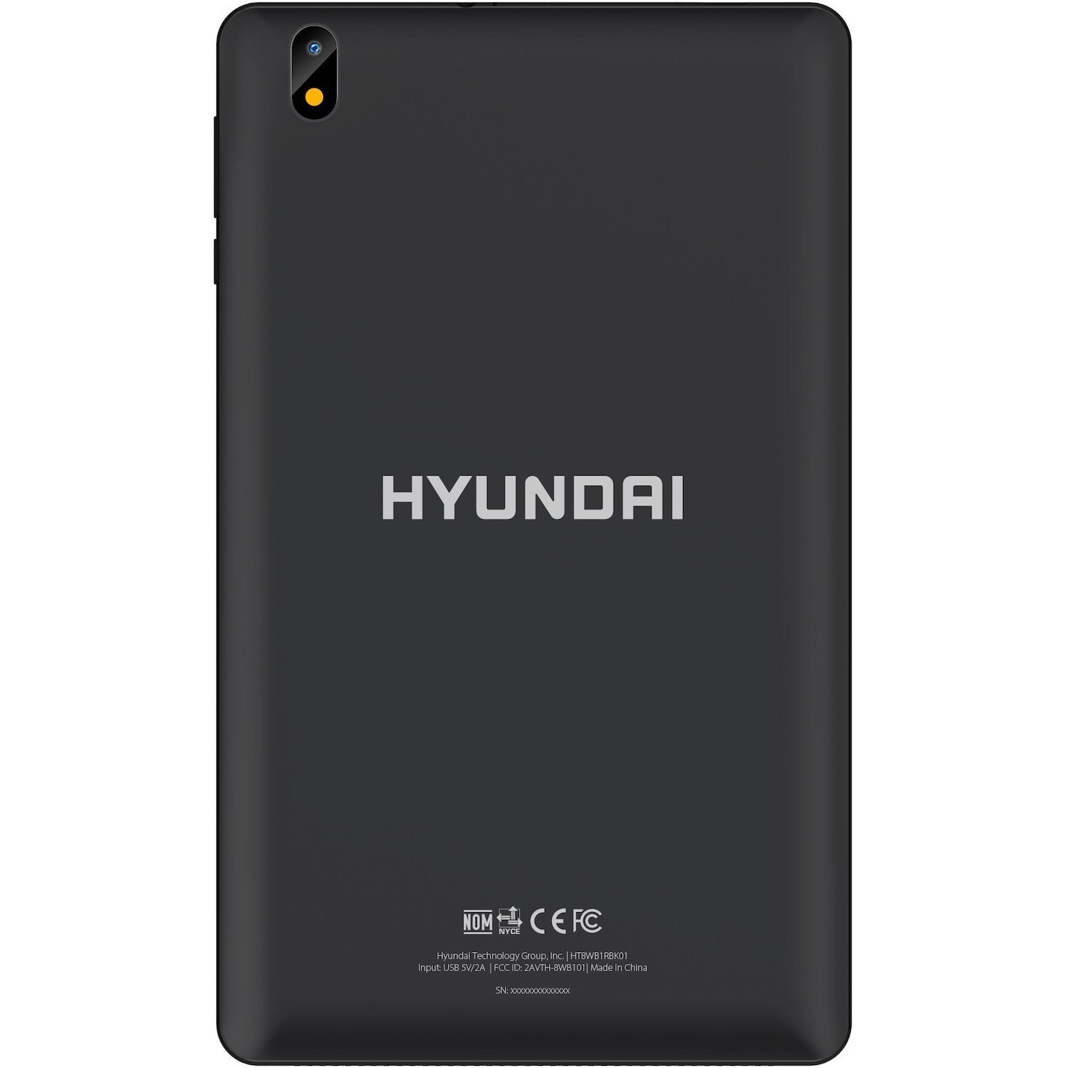 Hyundai HYtab Pro 8WB1, 8" FHD IPS, Quad-Core Processor, Android 11, 3GB RAM, 32GB Storage, 2MP/5MP, WiFi, Black