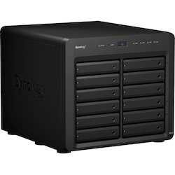 Synology DiskStation DS2419+ 12 x Total Bays SAN/NAS Storage System - Intel Atom C3538 Quad-core (4 Core) 2.10 GHz - 4 GB RAM - DDR4 SDRAM Desktop