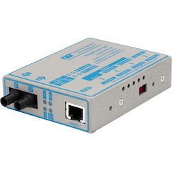 Omnitron Systems FlexPoint Gx Gigabit Ethernet Copper-to-Fiber Media Converter