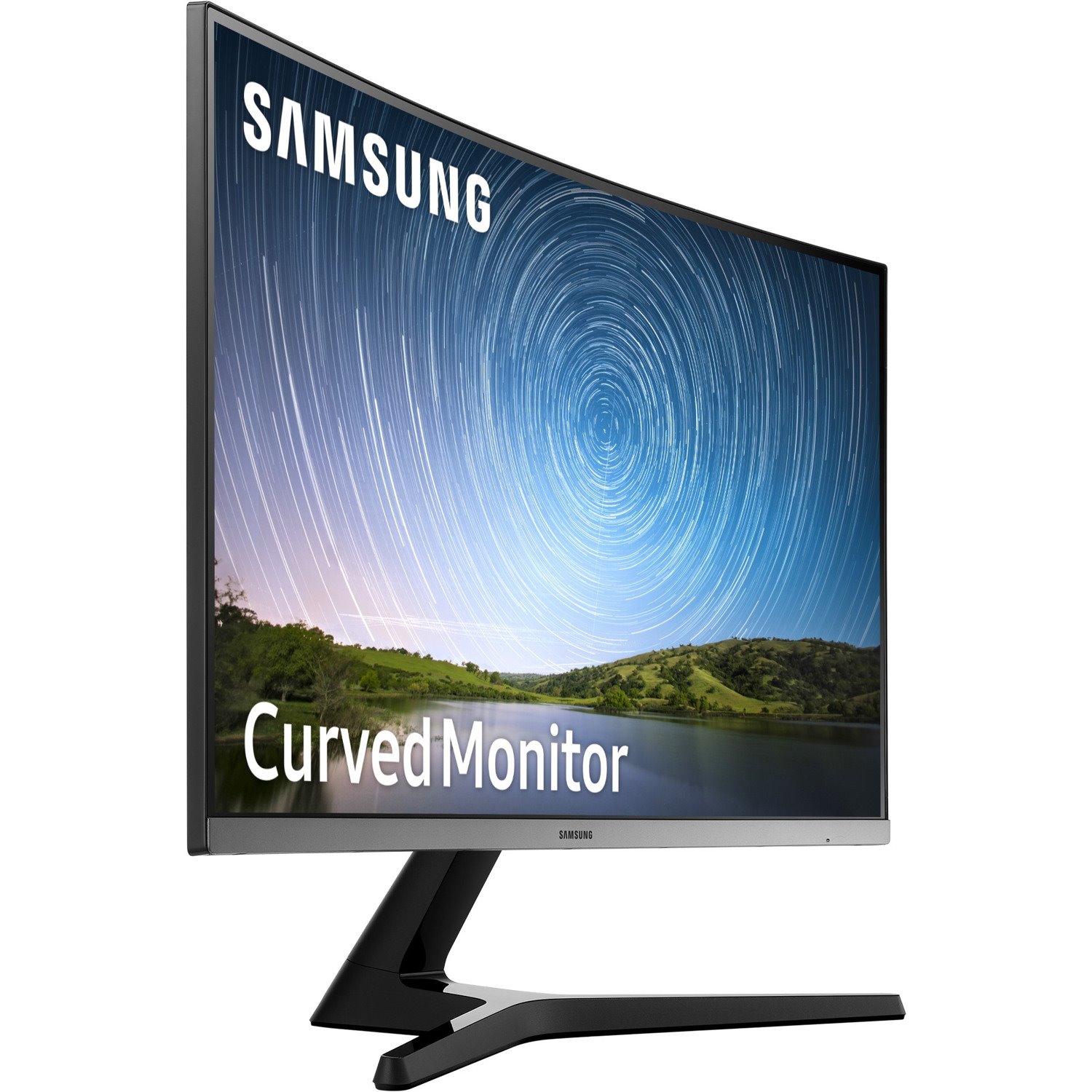 Samsung LC27R500FHEXXY 68.6 cm (27") Full HD Curved Screen LED LCD Monitor - 16:9 - Dark Blue, Grey