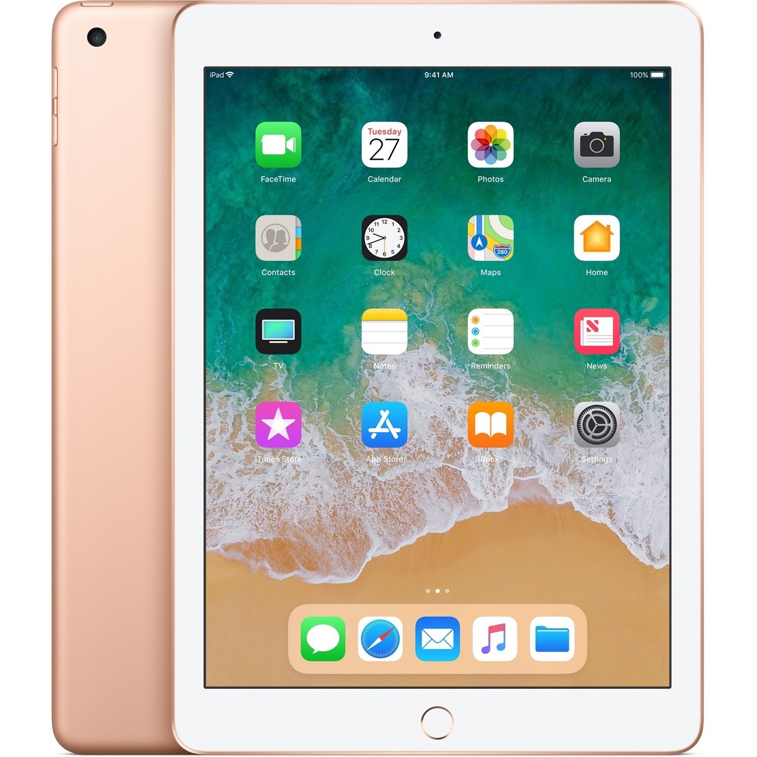 Apple iPad Tablet - 24.6 cm (9.7") - 32 GB Storage - Gold