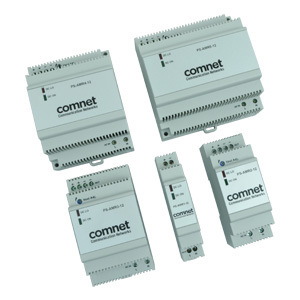 Comnet 12VDC 72 Watt (6.0A) Din Rail High Temp