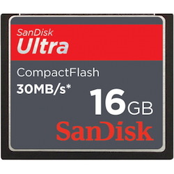 SanDisk Ultra CF, CFHS 16GB, 50MB/s R, 4X6, Lifetime Limited