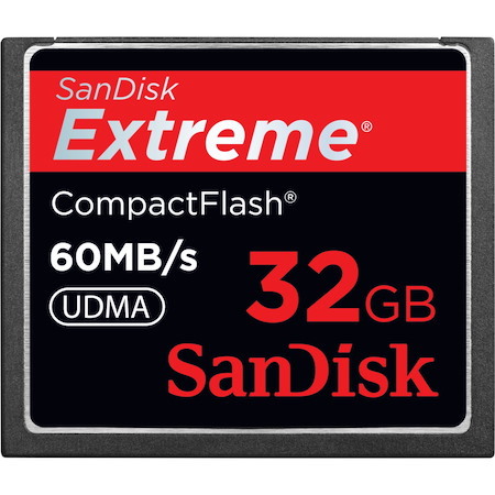 SanDisk Extreme CF 32GB 120MB/s Read 85MB/s WR