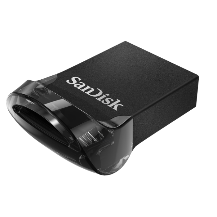 SanDisk Ultra Fit 32 GB USB 3.1 Type C Flash Drive - Black