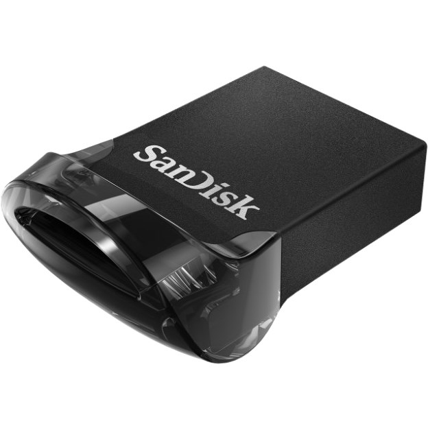 SanDisk Ultra Fit 64 GB USB 3.1 Type C Flash Drive - Black