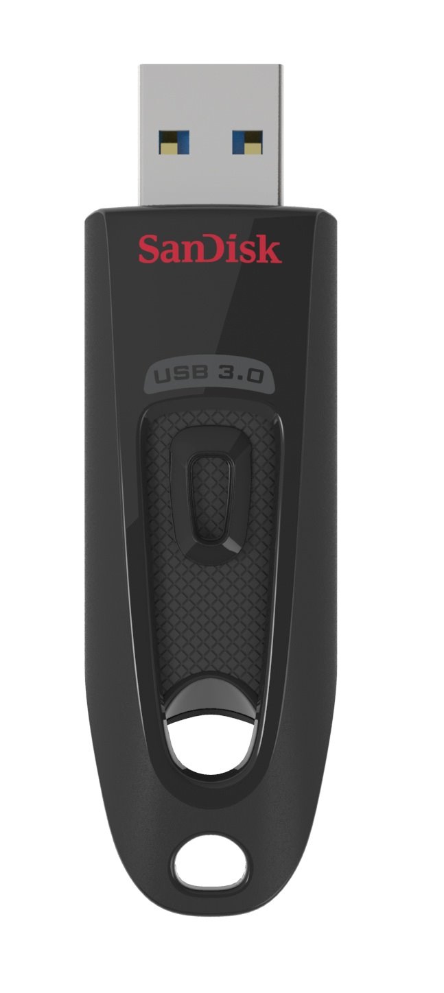 SanDisk Ultra 32 GB USB 3.0 Flash Drive - Blue - 128-bit AES