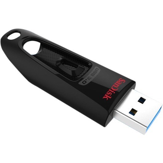 SanDisk Ultra Usb 3.0 Flash Drive, CZ48 32GB, Usb3.0, Blue, Stylish Sleek Design, 5Y