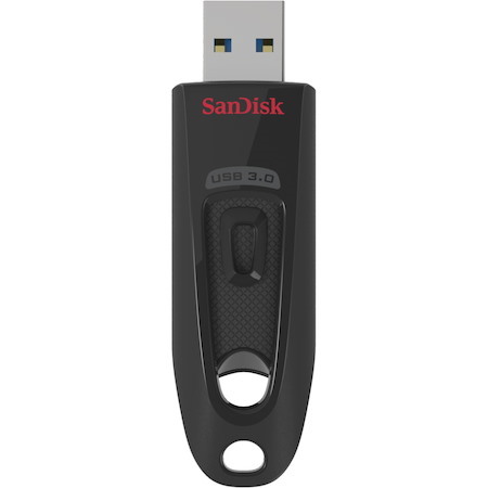 SanDisk Ultra 64GB Usb3.0 Flash Drive ~130MB/s Memory Stick Thumb Key Lightweight SecureAccess Password-Protected Retail 5YR Black