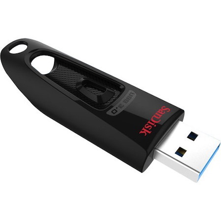 SanDisk Ultra 128GB Usb3.0 Flash Drive ~130MB/s Memory Stick Thumb Key Lightweight SecureAccess Password-Protected Retail 5YR