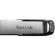 SanDisk Ultra Flair 128 GB USB 3.0 Flash Drive - Metallic - 128-bit AES