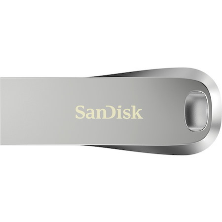 SanDisk 64GB Ultra Luxe Usb3.1 Flash Drive Memory Stick Usb Type-A 150MB/s Capless Sliver 5 Years Limited Warranty