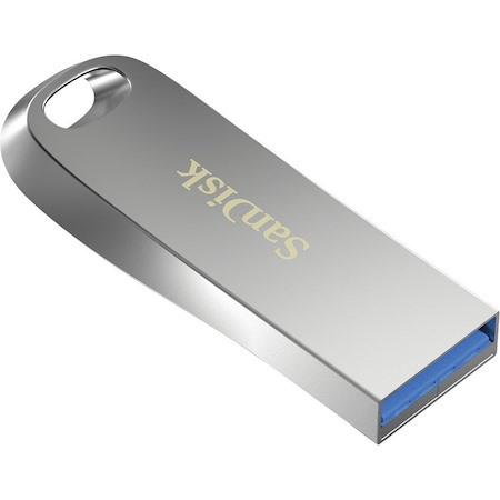 SanDisk 256GB Ultra Luxe Usb3.1 Flash Drive Memory Stick Usb Type-A 150MB/s Capless Sliver 5 Years Limited Warranty