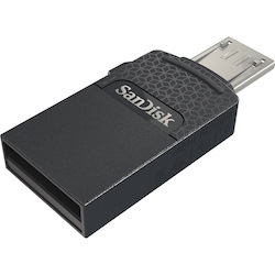 SanDisk Dual 16 GB USB 2.0, Micro USB Flash Drive