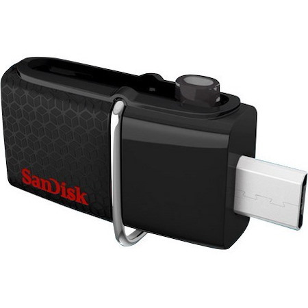 SanDisk Ultra Dual 32 GB USB 3.0 Flash Drive - Black