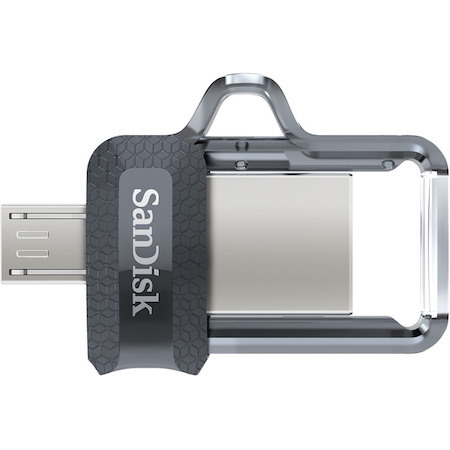 SanDisk Ultra Dual Drive M3.0 SDDD3 32GB Usb3.0 & micro-USB Connector OTG-enabled 150MB/s Flash Drive Memory Stick Android Smartphone Tablet Macs PCs