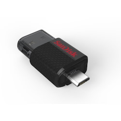 SanDisk Ultra Dual Drive Usb Type C, SDDDC2 32GB, Usb Type C, BLK, USB3.1/Type C Reversible, Retractable, Type-C Enabled Android, 5Y