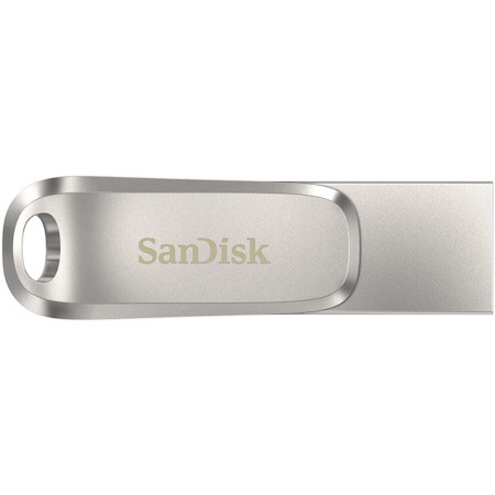 SanDisk 32GB Ultra Dual Drive Luxe Usb-C & Usb-A Flash Drive Memory Stick 150MB/s Usb3.1 Type-C Swivel For Android Smartphones Tablets Macs PCs