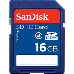 SanDisk Card, SD, 16GB, Class 4