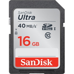 SanDisk Ultra 16 GB Class 10/UHS-I SDHC
