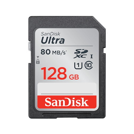 SanDisk Ultra 128 GB Class 10/UHS-I (U1) SDXC