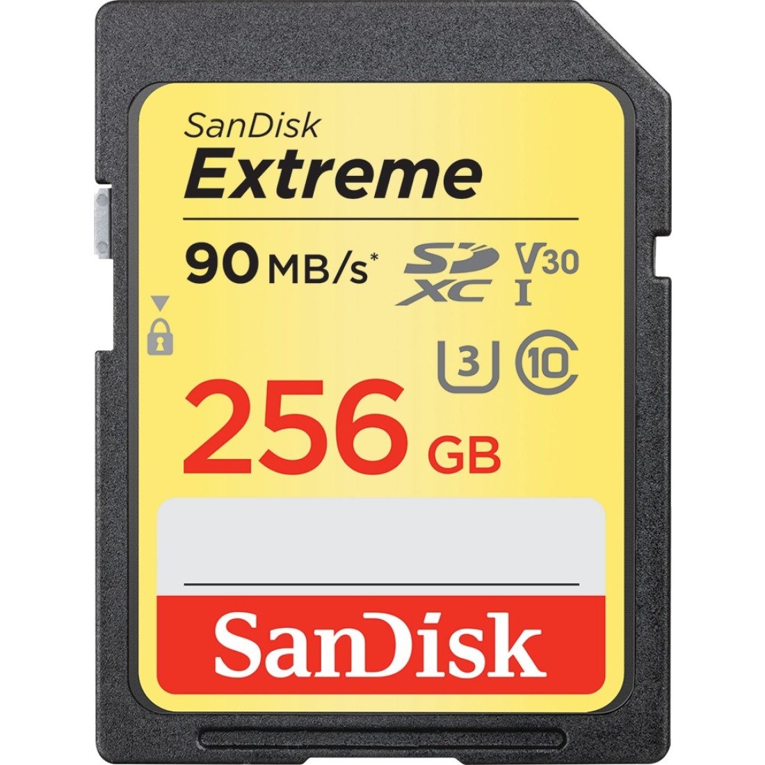 SanDisk Extreme 256 GB Class 10/UHS-I (U3) SDXC