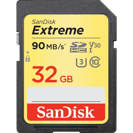 SanDisk Sdxvne 32Gb SD Extreme Class 10 90MB/s