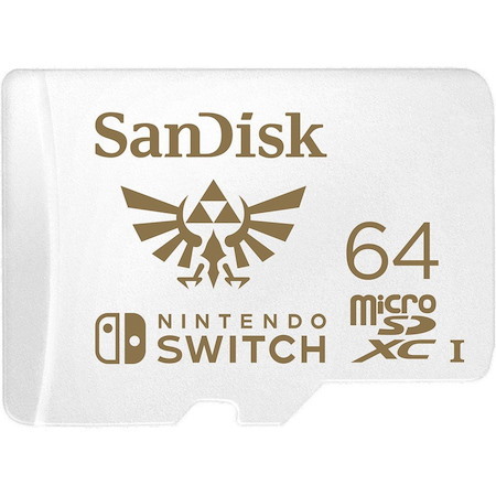 SanDisk 64GB Nintendo Switch Microsd Uhs-I Card