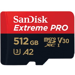 SanDisk Extreme Pro 512 GB Class 10/UHS-I (U3) microSDXC