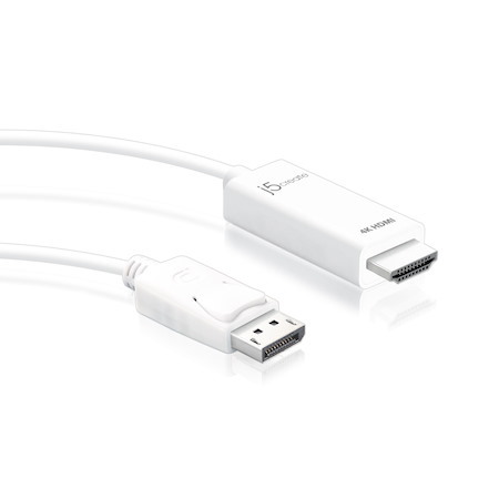 J5create DisplayPort To 4K Hdmi Cable