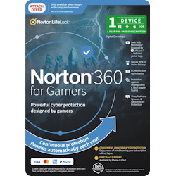 Norton 360 Gamer 1U 1D 1 YR