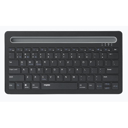 Rapoo XK100 Bluetooth Wireless Keyboard - Switch Between Multiple Devices, Computer, Tablet And SmartPhone
