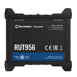 Teltonika Rut956 - dual-SIM Cellular 4G Lte, Wan Failover, With 4X Ethernet Ports, GPS, An I/O Connector Block - Replaces Rut955