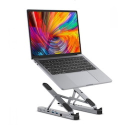 Mbeat® Stage P5 Portable Laptop Stand With Usb-C Docking Station(NEW)