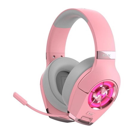 Edifier GX Hi-Res Gaming Headset With Hi-Res, Dual Noise Cancelling Microphone, Multi-Mode, 3.5MM Aux, Usb 3.0, Usb-C Connection - Pink
