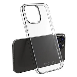 Cygnett AeroShield Apple iPhone 14 Pro Max Clear Protective Case - (Cy4160cpaeg), Slim, Raised Edges,TPU Frame,Hard-Shell Back,Scratch Resistant