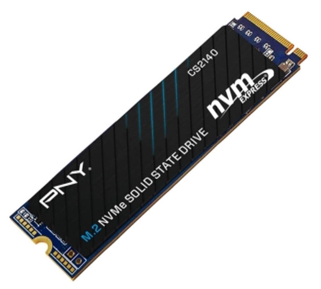 PNY CS2140 2TB NVMe SSD Gen4 3600MB/s 3200MB/s R/W 800TBW 445K/550K Iops 1.5M HRS MTBF TCG Opal Encryption 5YRS