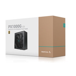 DeepCool PX1000-G 80+ GOLD/Cybenetics Platinum Power Supply, 135MM Fan, Japanese Capacitors, DC To DC, Atx12v V3.0, 100,000 MTBF, 90% Efficiency
