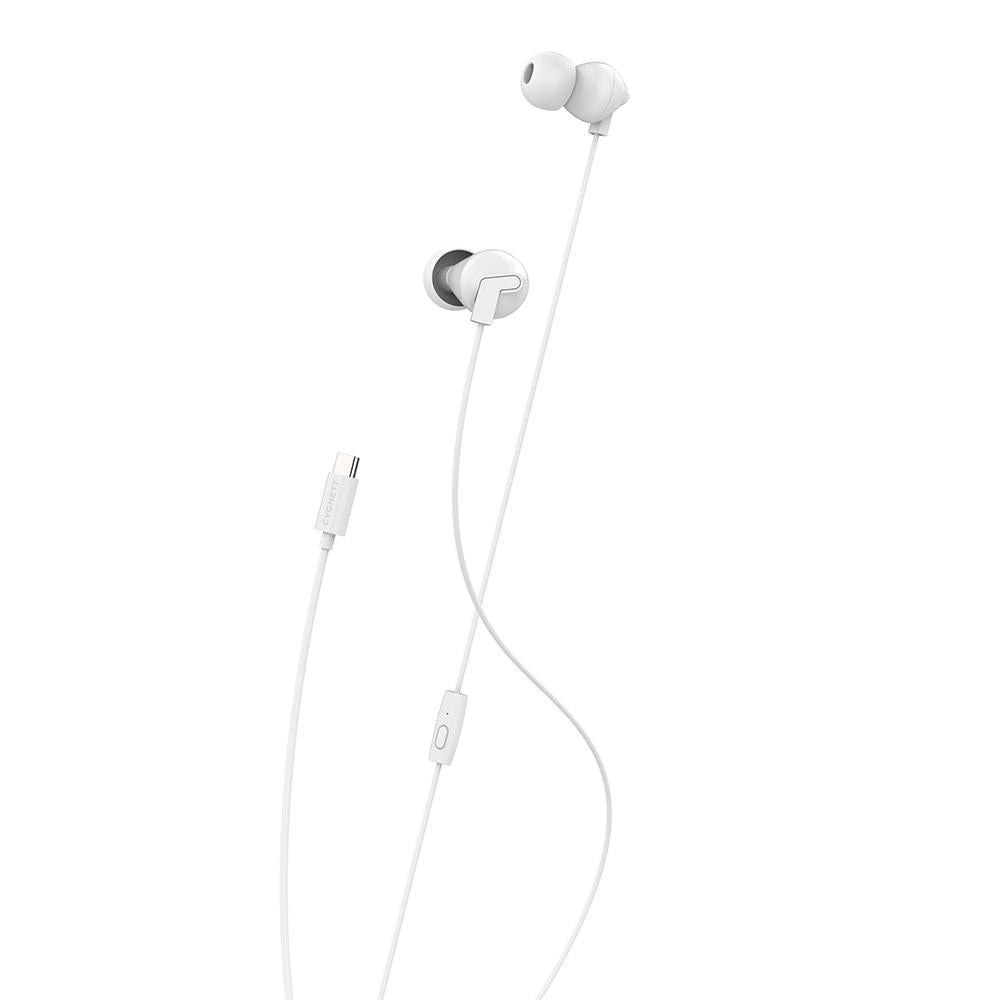 Cygnett Essentials Usb-C In-Ear Headphones - White