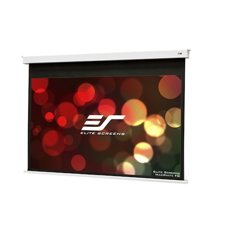 Elite Screens 100 Motorised 169 Recessed Screen Ir & RF Control White 12V Trigger Evanesce B