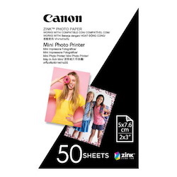 Canon MPPP50 Mini Photo Printer - 50 Sheets - ZP-2030-50 - Zinc