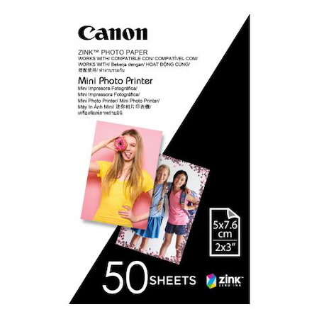 Canon MPPP50 Mini Photo Printer - 50 Sheets - ZP-2030-50 - Zinc