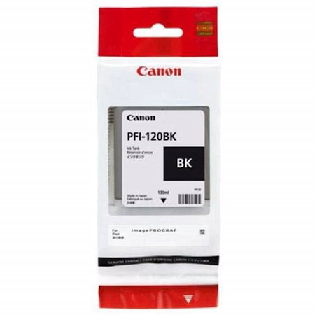 Canon PFI-120BK Original Standard Yield Inkjet Ink Cartridge - Black Pack