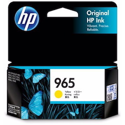 HP 965 Original High Yield Inkjet Ink Cartridge - Yellow Pack