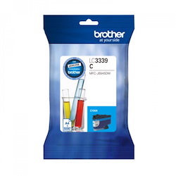 Brother LC-3339XLC Super High Yield Cyan Ink Cartridge To Suit MFC-J6945DW, Up To 5000 Pages