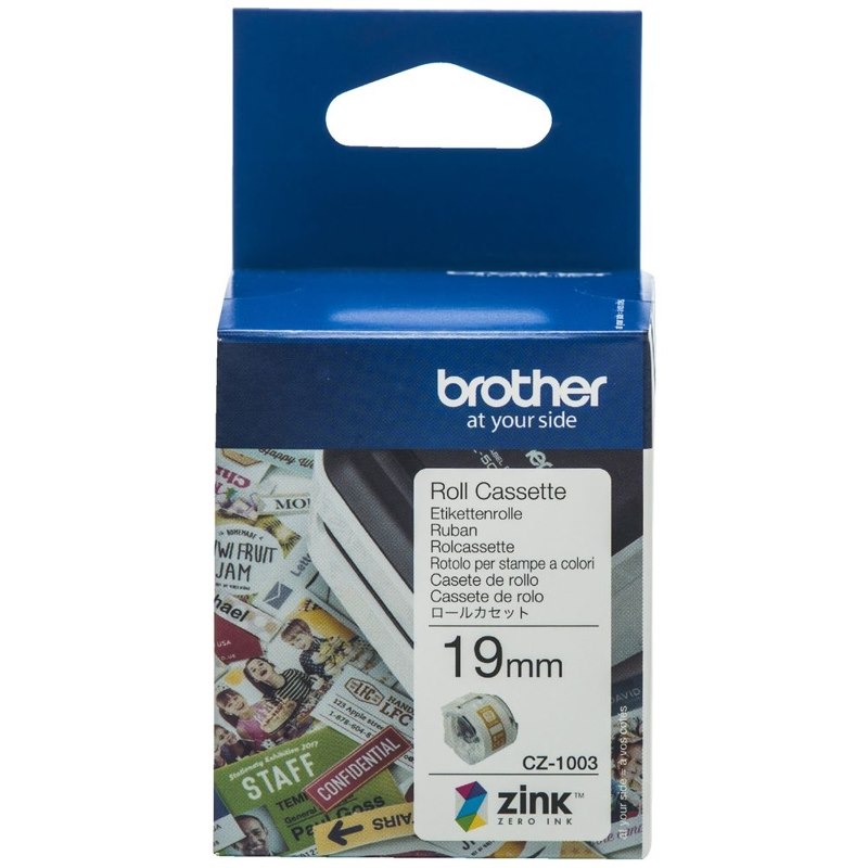Brother CZ-1003 19MM Cassette Roll, 5M Length
